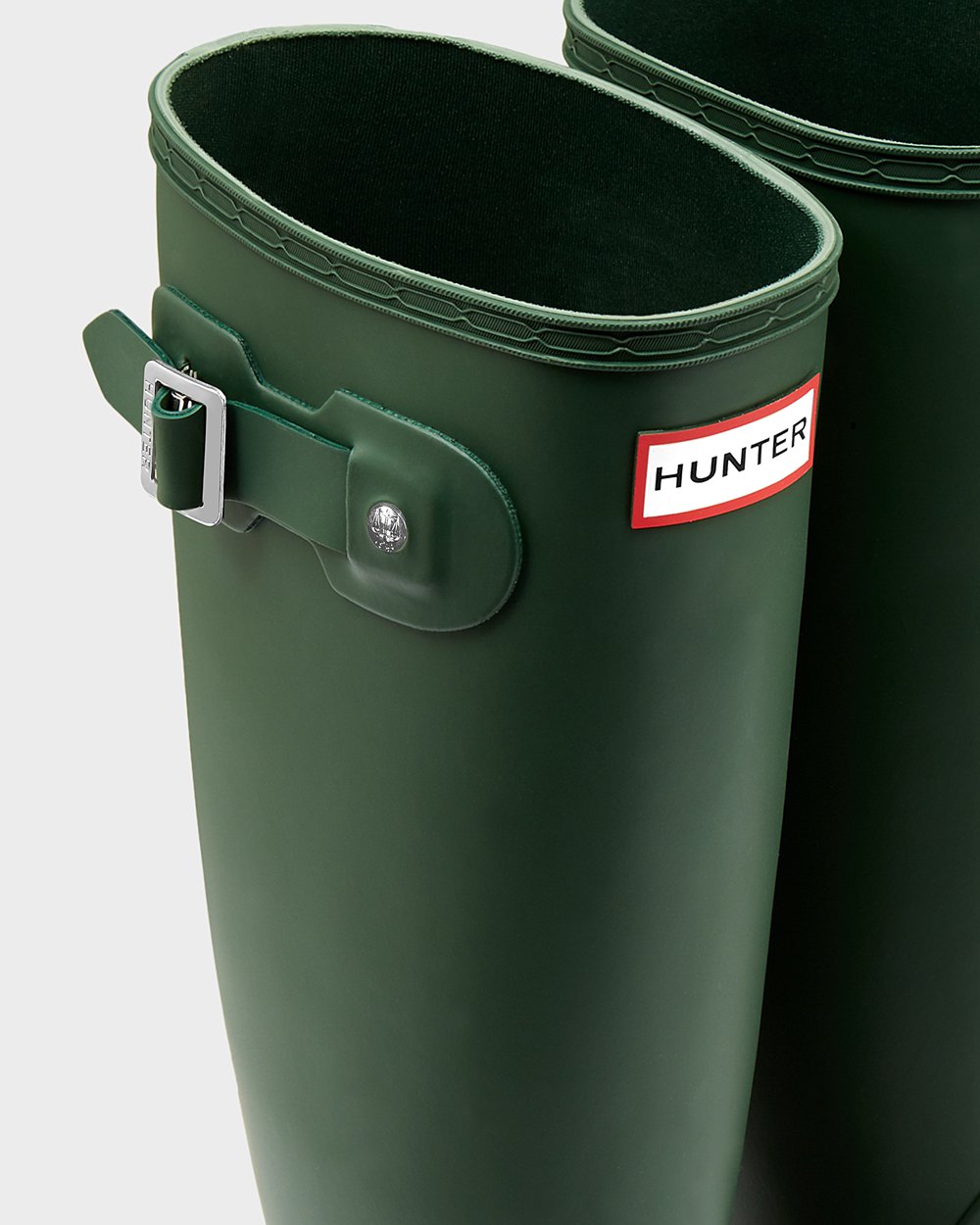 Hunter Original Tall Rain Boots - Online Sale Womens Green - GWPHTE547